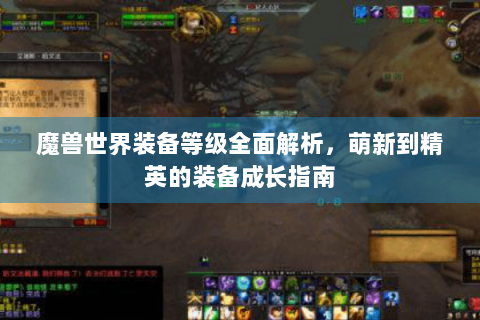 魔兽世界装备等级全面解析，萌新到精英的装备成长指南