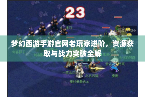 梦幻西游手游官网老玩家进阶，资源获取与战力突破全解