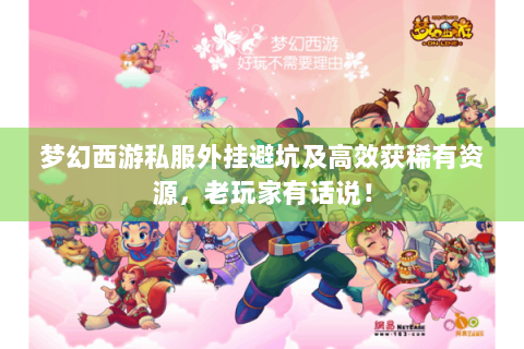 梦幻西游私服外挂避坑及高效获稀有资源，老玩家有话说！