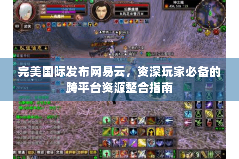完美国际发布网易云，资深玩家必备的跨平台资源整合指南