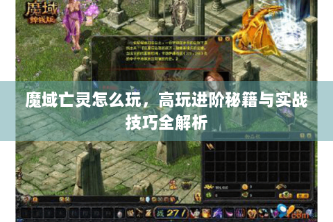 魔域亡灵怎么玩，高玩进阶秘籍与实战技巧全解析