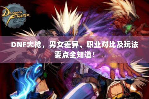 DNF大枪，男女差异、职业对比及玩法要点全知道！