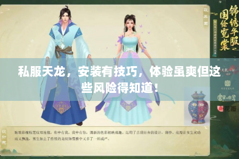 私服天龙，安装有技巧，体验虽爽但这些风险得知道！