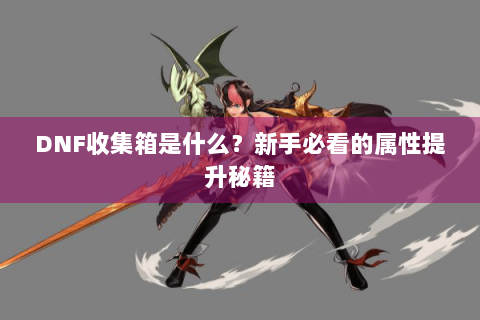 DNF收集箱是什么？新手必看的属性提升秘籍