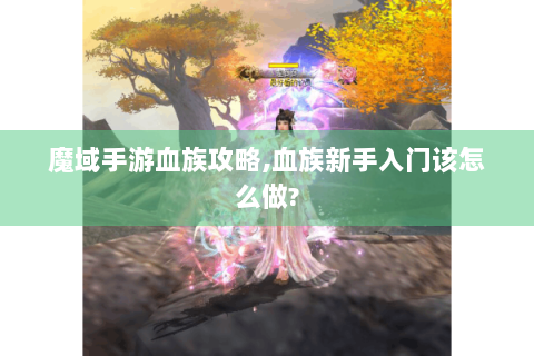 魔域手游血族攻略,血族新手入门该怎么做?
