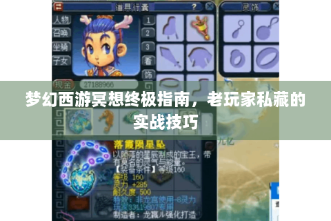 梦幻西游冥想终极指南，老玩家私藏的实战技巧