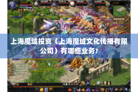 上海魔域投资（上海魔域文化传播有限公司）有哪些业务?