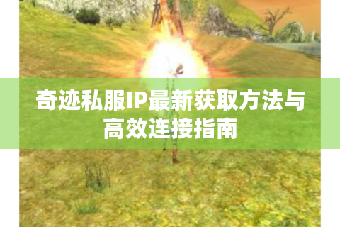 奇迹私服IP最新获取方法与高效连接指南
