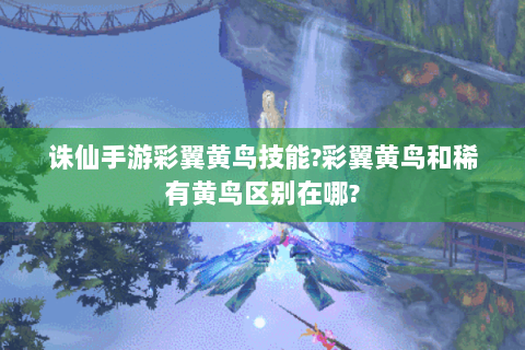 诛仙手游彩翼黄鸟技能?彩翼黄鸟和稀有黄鸟区别在哪?