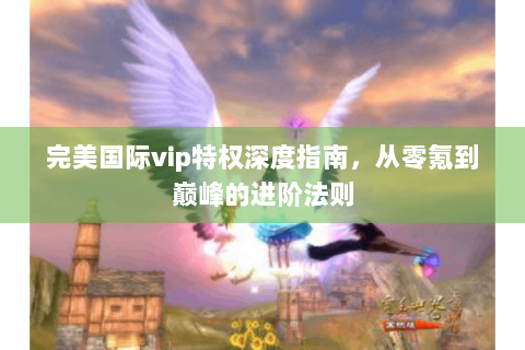 完美国际vip特权深度指南，从零氪到巅峰的进阶法则