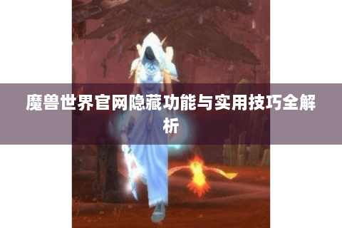 魔兽世界官网隐藏功能与实用技巧全解析