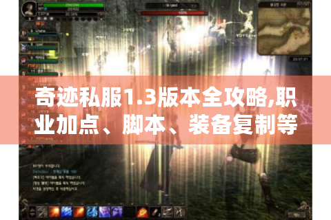 奇迹私服1.3版本全攻略,职业加点、脚本、装备复制等问题解答！