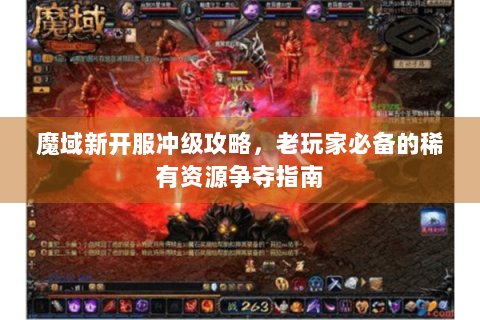 魔域新开服冲级攻略，老玩家必备的稀有资源争夺指南