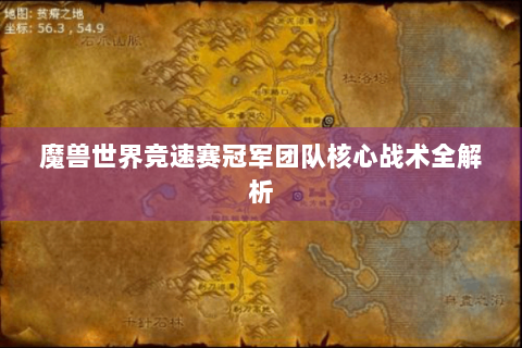 魔兽世界竞速赛冠军团队核心战术全解析