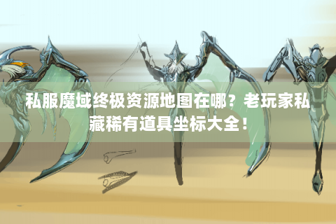 私服魔域终极资源地图在哪？老玩家私藏稀有道具坐标大全！