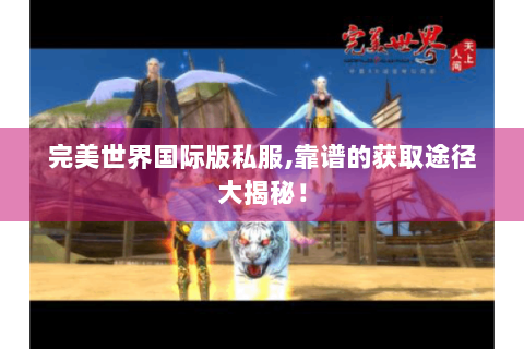 完美世界国际版私服,靠谱的获取途径大揭秘！