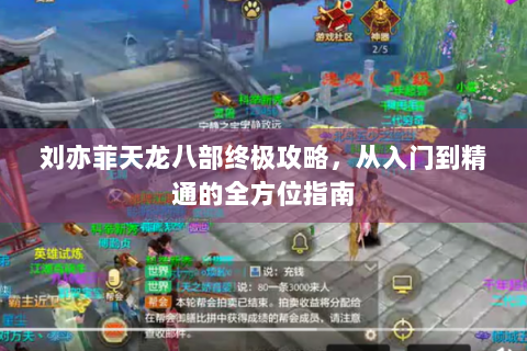刘亦菲天龙八部终极攻略，从入门到精通的全方位指南