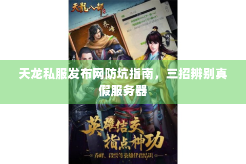天龙私服发布网防坑指南，三招辨别真假服务器