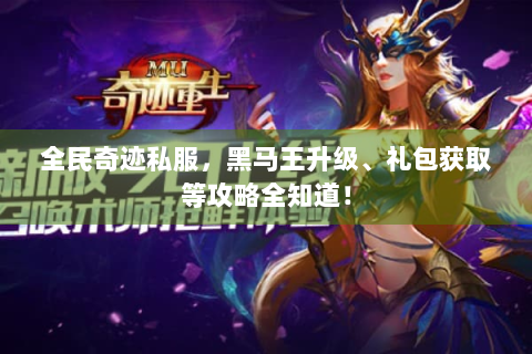 全民奇迹私服，黑马王升级、礼包获取等攻略全知道！