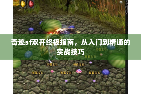 奇迹sf双开终极指南，从入门到精通的实战技巧