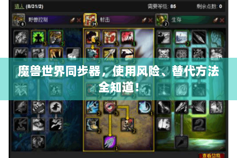 魔兽世界同步器，使用风险、替代方法全知道！