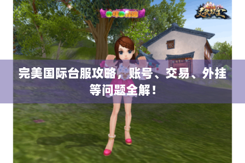 完美国际台服攻略，账号、交易、外挂等问题全解！