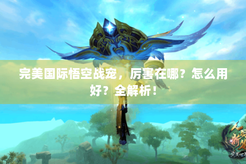 完美国际悟空战宠，厉害在哪？怎么用好？全解析！