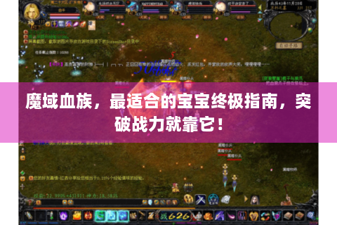 魔域血族，最适合的宝宝终极指南，突破战力就靠它！