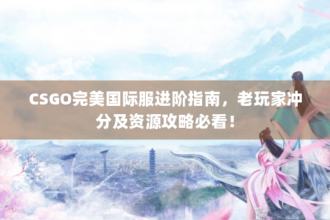 CSGO完美国际服进阶指南，老玩家冲分及资源攻略必看！