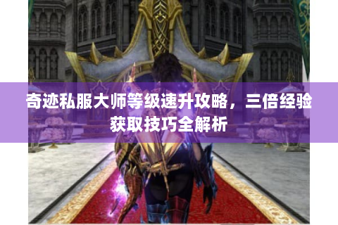 奇迹私服大师等级速升攻略，三倍经验获取技巧全解析