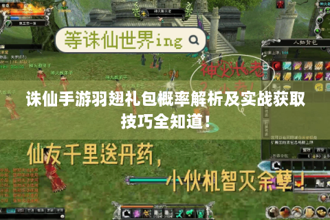 诛仙手游羽翅礼包概率解析及实战获取技巧全知道！
