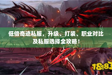 低倍奇迹私服，升级、打装、职业对比及私服选择全攻略！