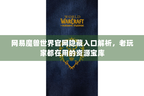 网易魔兽世界官网隐藏入口解析，老玩家都在用的资源宝库