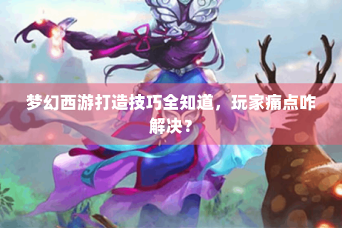 梦幻西游打造技巧全知道，玩家痛点咋解决？