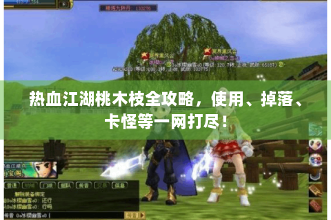 热血江湖桃木枝全攻略，使用、掉落、卡怪等一网打尽！