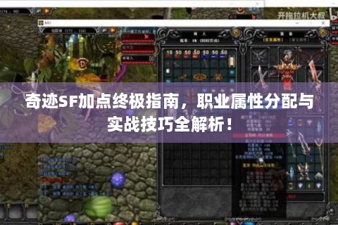 奇迹SF加点终极指南，职业属性分配与实战技巧全解析！