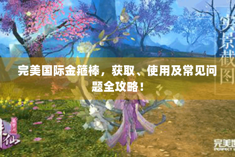 完美国际金箍棒，获取、使用及常见问题全攻略！