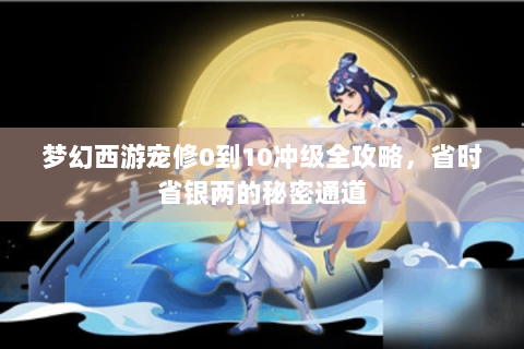 梦幻西游宠修0到10冲级全攻略，省时省银两的秘密通道