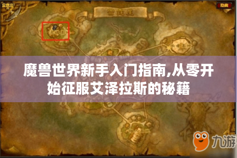 魔兽世界新手入门指南,从零开始征服艾泽拉斯的秘籍