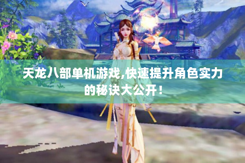 天龙八部单机游戏,快速提升角色实力的秘诀大公开！