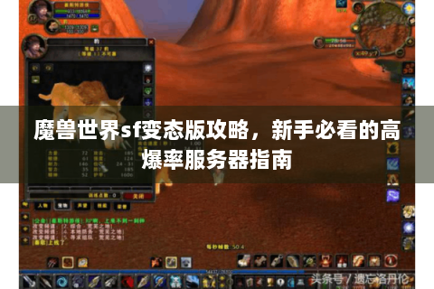 魔兽世界sf变态版攻略，新手必看的高爆率服务器指南