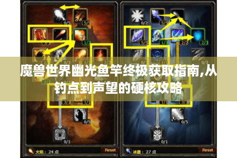魔兽世界幽光鱼竿终极获取指南,从钓点到声望的硬核攻略