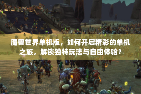 魔兽世界单机版，如何开启精彩的单机之旅，解锁独特玩法与自由体验？
