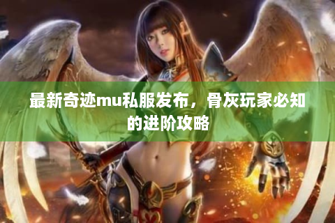 最新奇迹mu私服发布，骨灰玩家必知的进阶攻略