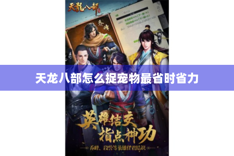 天龙八部怎么捉宠物最省时省力