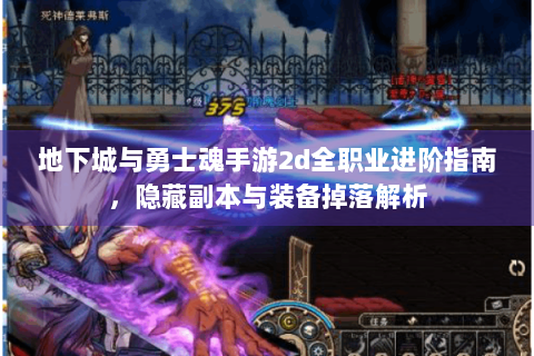 地下城与勇士魂手游2d全职业进阶指南，隐藏副本与装备掉落解析