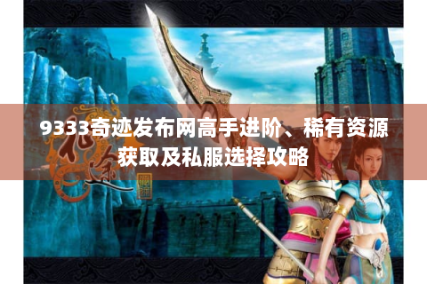 9333奇迹发布网高手进阶、稀有资源获取及私服选择攻略