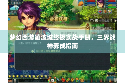 梦幻西游凌波城终极实战手册，三界战神养成指南