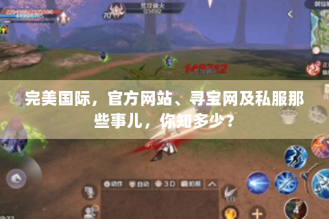 完美国际，官方网站、寻宝网及私服那些事儿，你知多少？