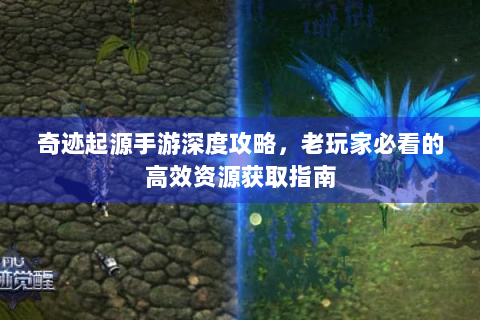 奇迹起源手游深度攻略，老玩家必看的高效资源获取指南